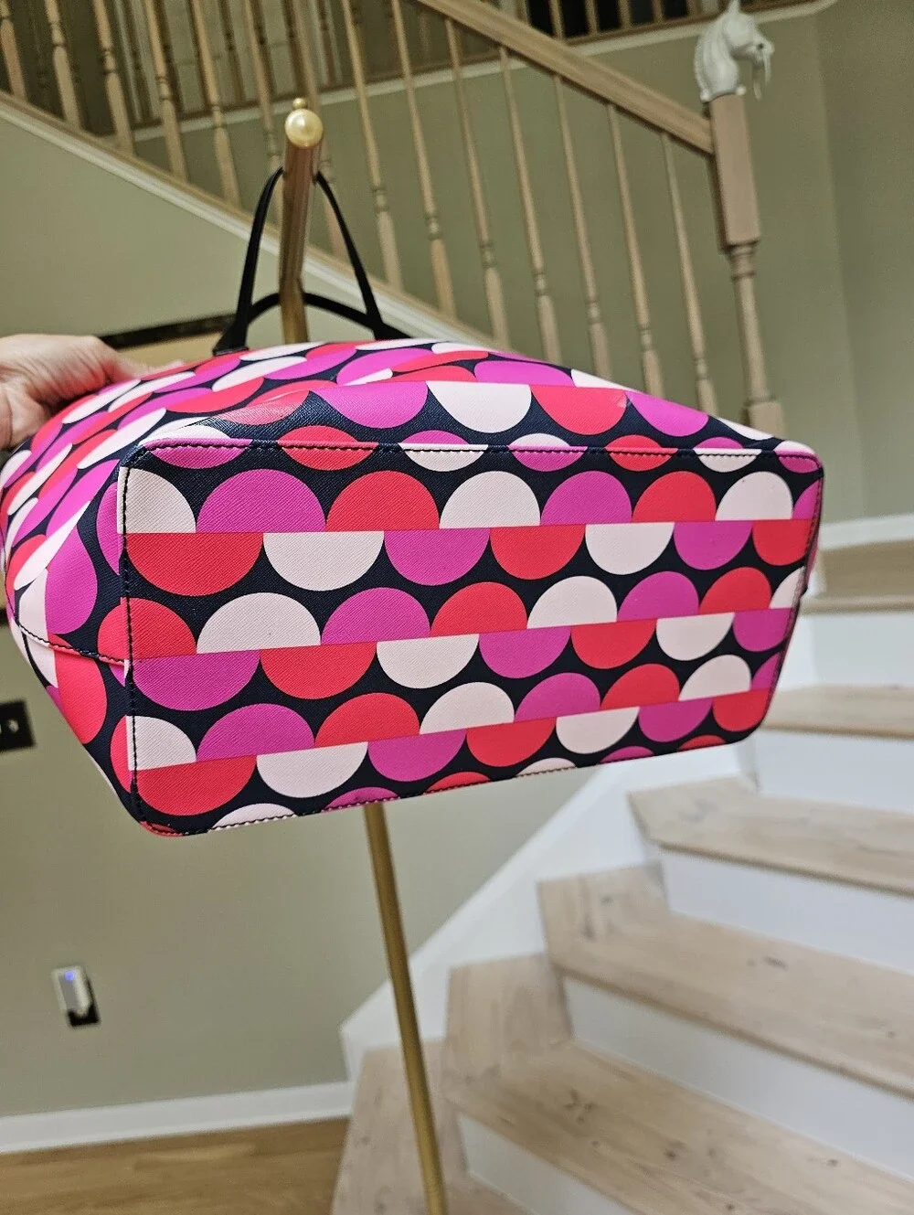 KATE SPADE Shore Street Margareta Pink Vivid Snapdragon Bag Weekender Tote